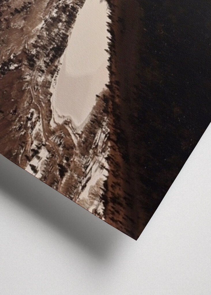 Snowy Mountain Valley