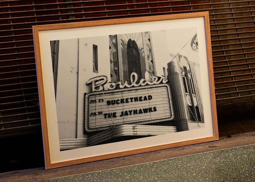 Vintage Theater Marquee