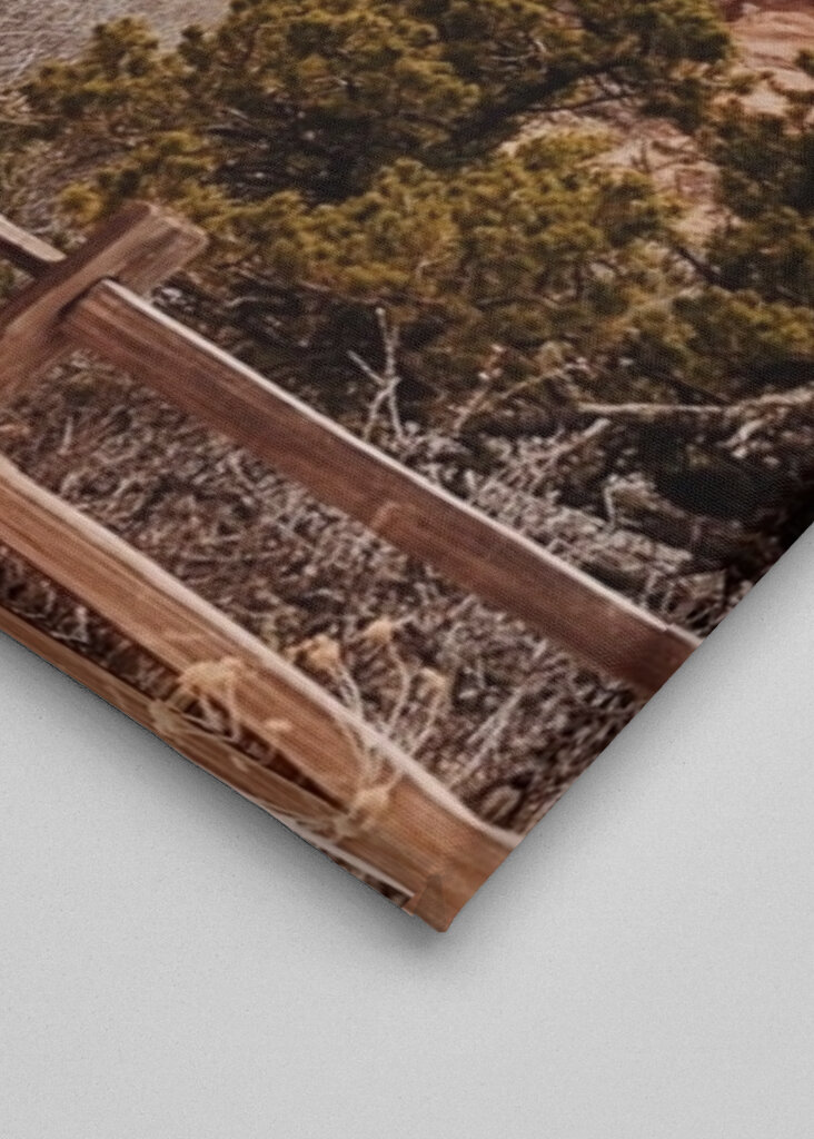 Mountain Landscape With A Winding Road
