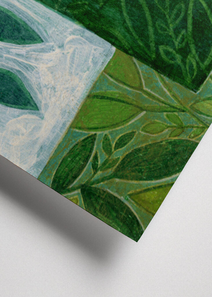 Green Floral Harmony