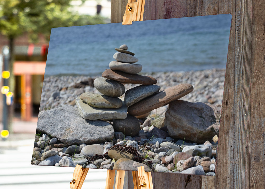 Œuvres d’art sur la plage