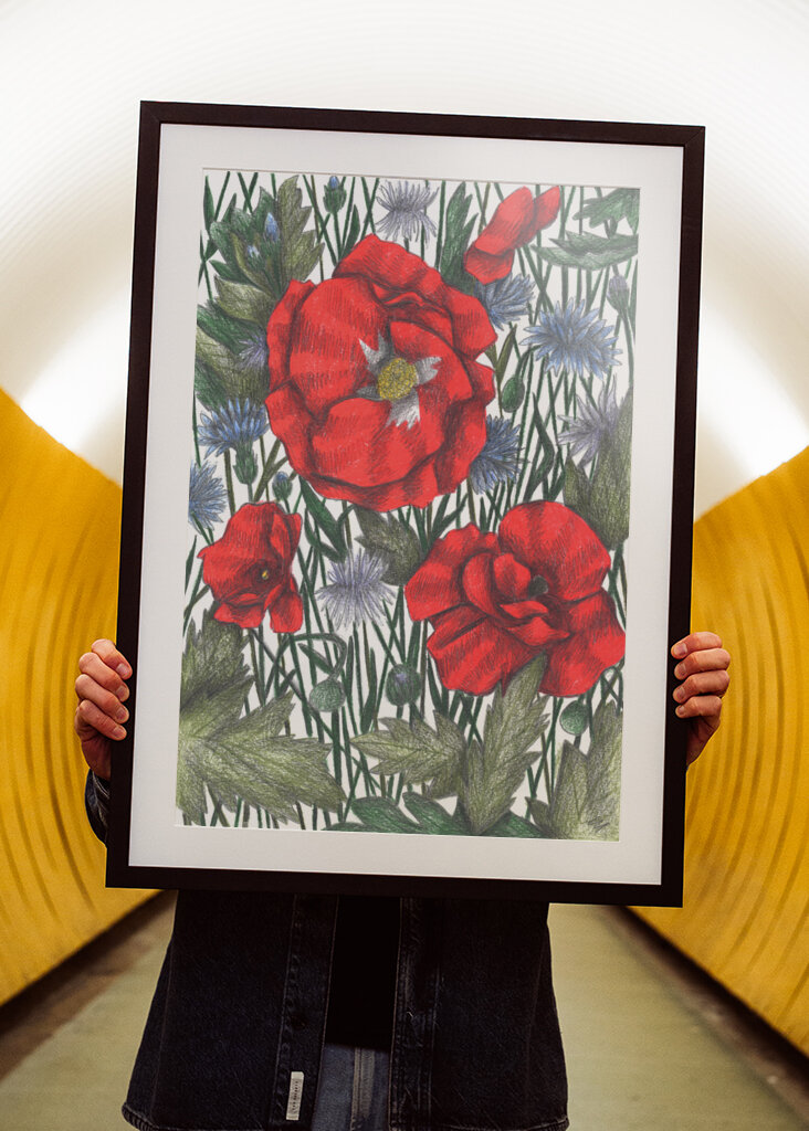 Lush Bouquet Of Colorful Wildflowers