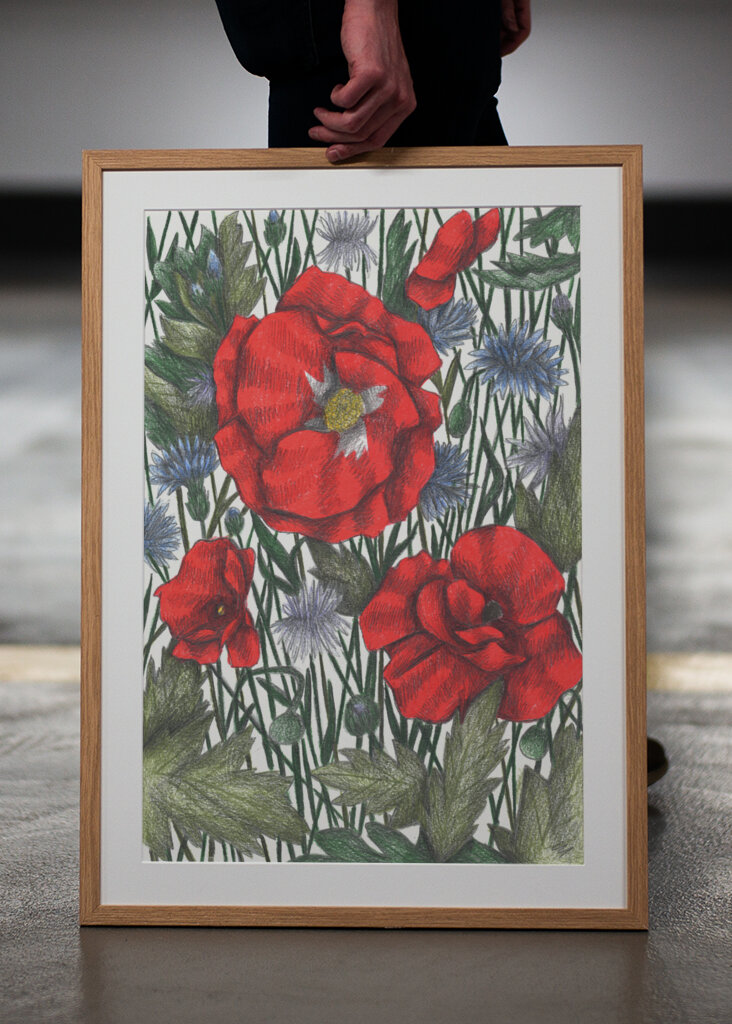 Lush Bouquet Of Colorful Wildflowers