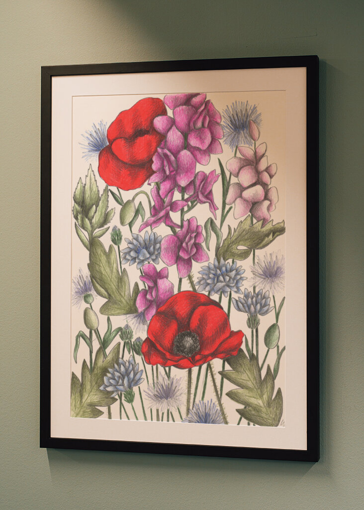 Colorful Flower Garden