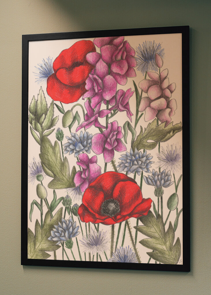 Colorful Flower Garden