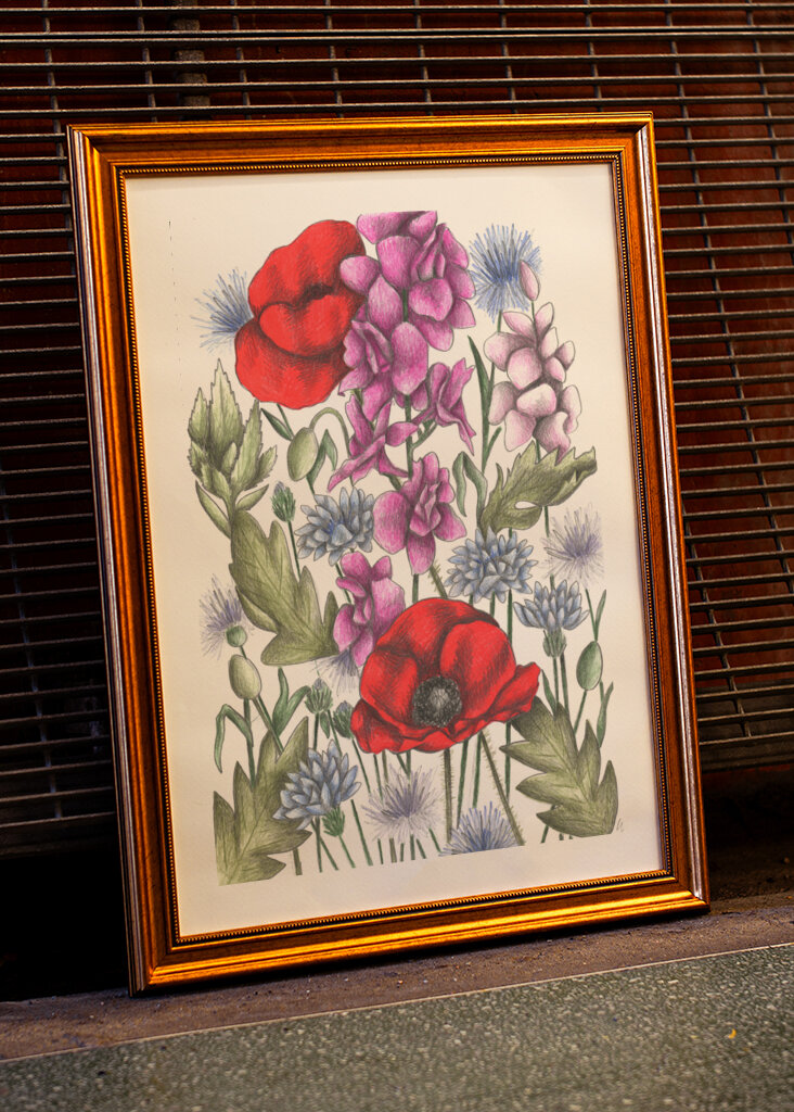 Colorful Flower Garden