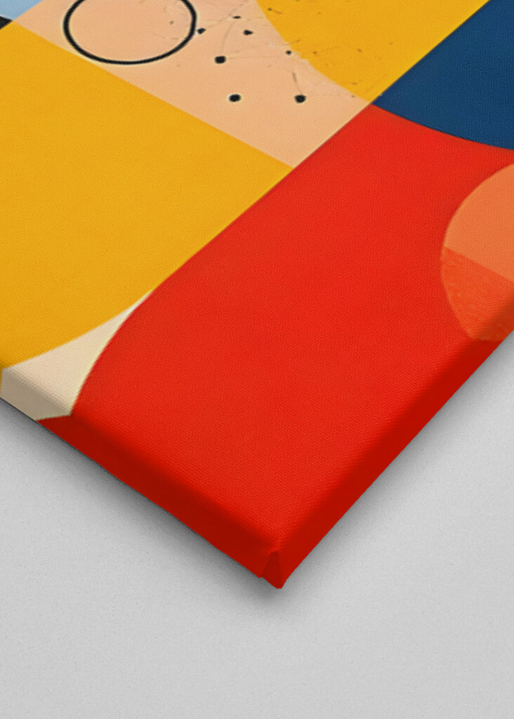 Abstract Geometric Art With Vibrant Colors