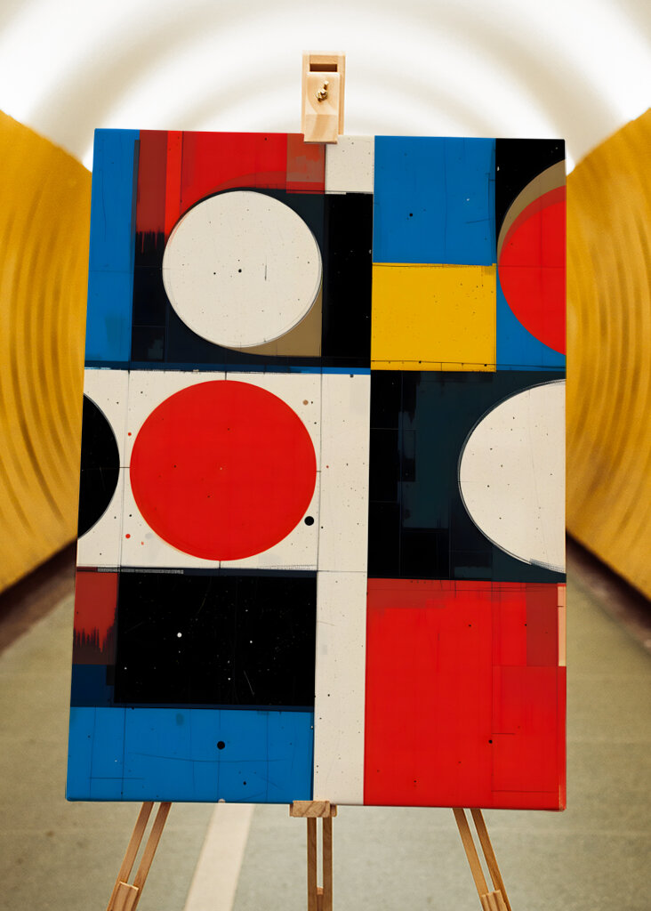 Geometric Shapes And Bold Colors