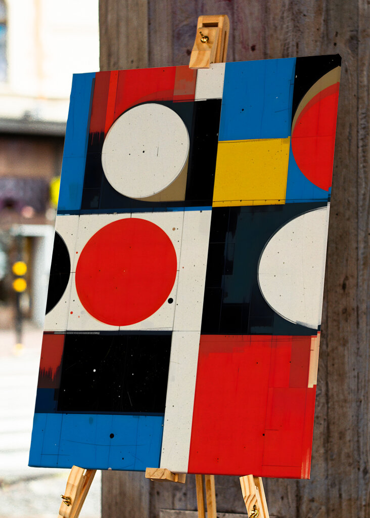 Geometric Shapes And Bold Colors