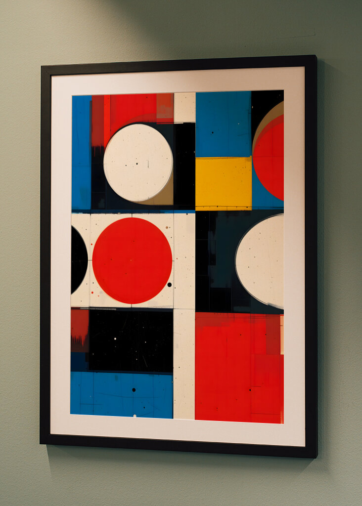 Geometric Shapes And Bold Colors