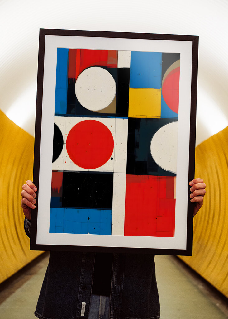 Geometric Shapes And Bold Colors