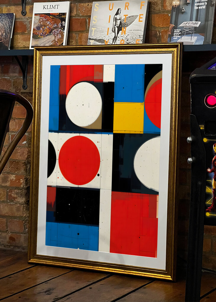 Geometric Shapes And Bold Colors