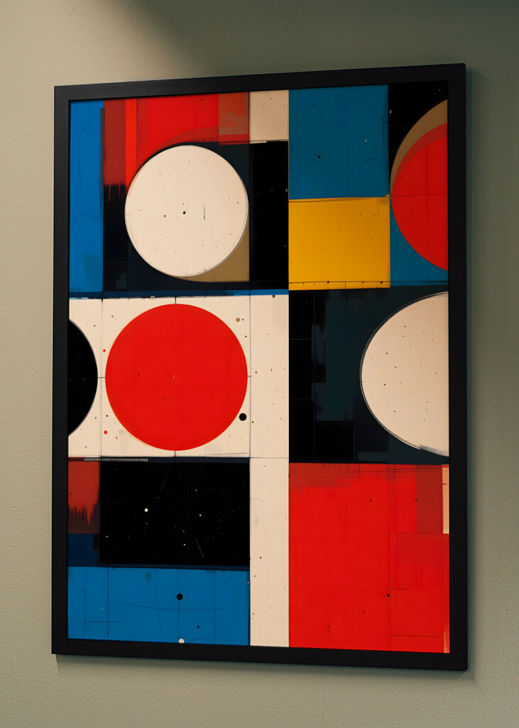 Geometric Shapes And Bold Colors