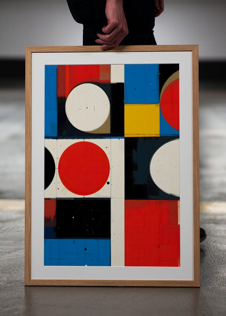 Geometric Shapes And Bold Colors