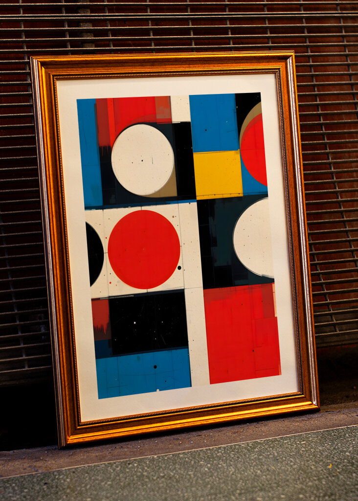 Geometric Shapes And Bold Colors