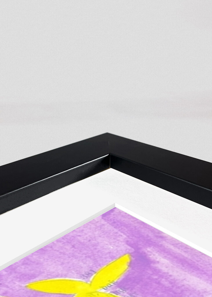 Colorful Vase With Abstract Floral Patterns