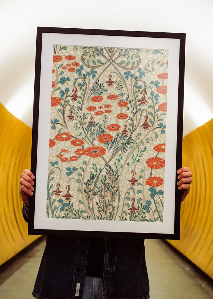 Meadow Scent Vintage Pattern