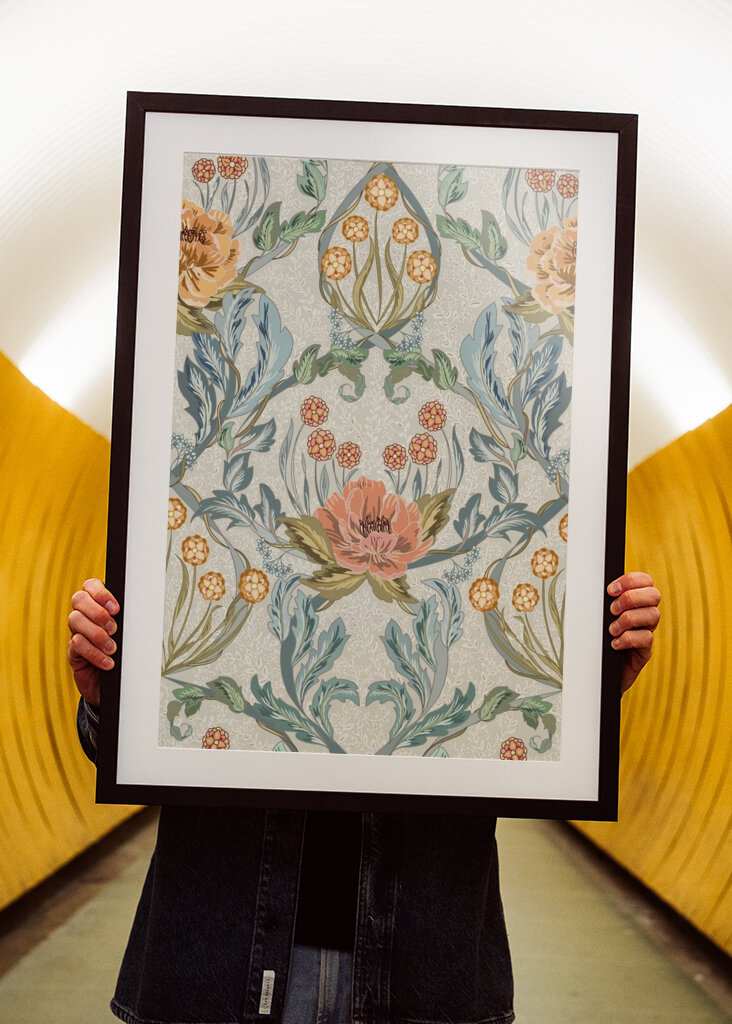 Floral Heritage Morris Antique pattern