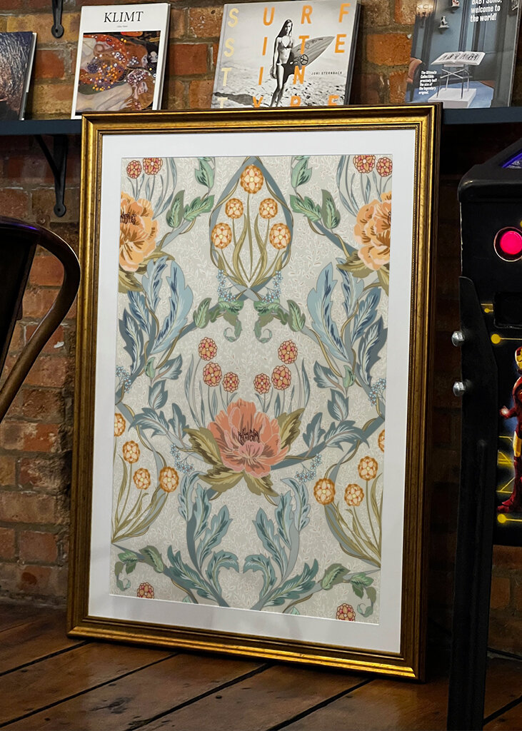 Floral Heritage Morris Antique pattern