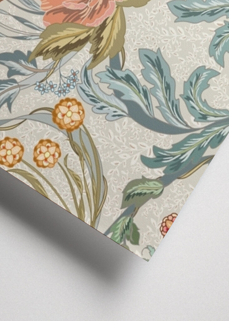 Floral Heritage Morris Antique pattern