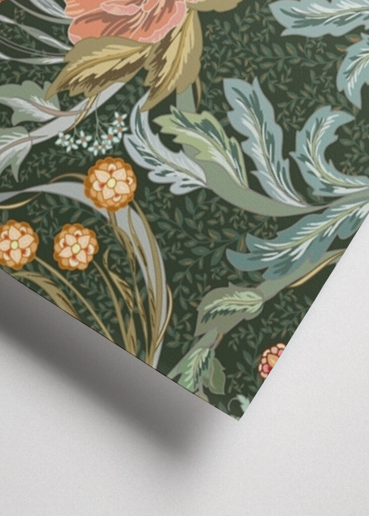 Floral Heritage Morris golden forest pattern