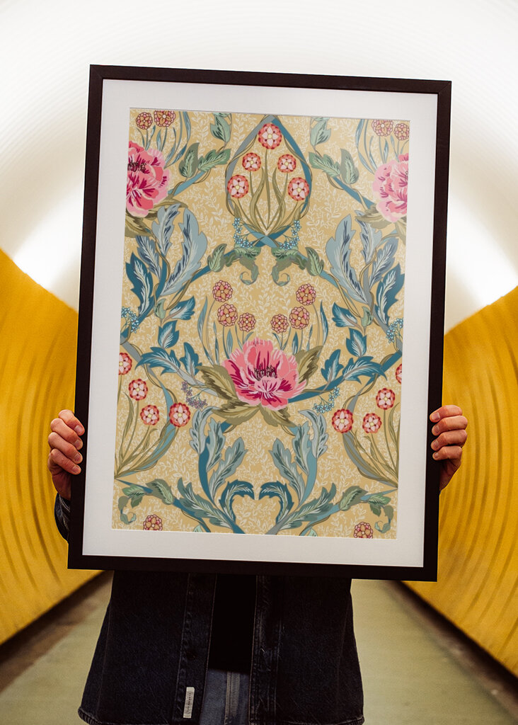 Floral Heritage Morris opulent vintage pattern