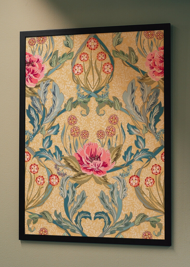 Floral Heritage Morris opulent vintage pattern