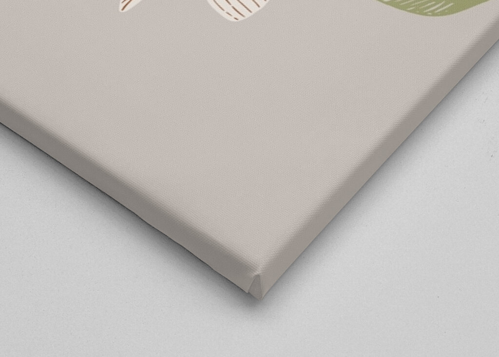 Orange and Pink Floral Pattern