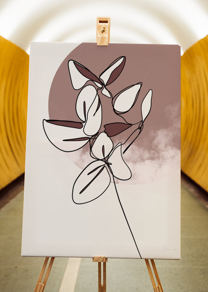 A Graceful One-Line Drawing