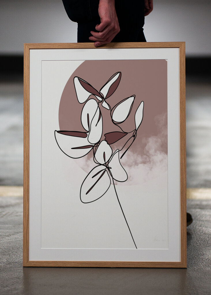 A Graceful One-Line Drawing