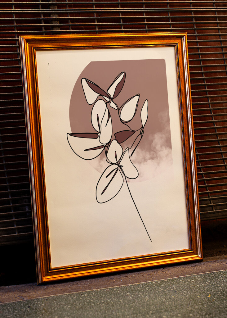 A Graceful One-Line Drawing