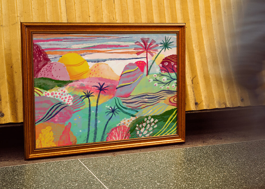 Dreamy Hills Landscape