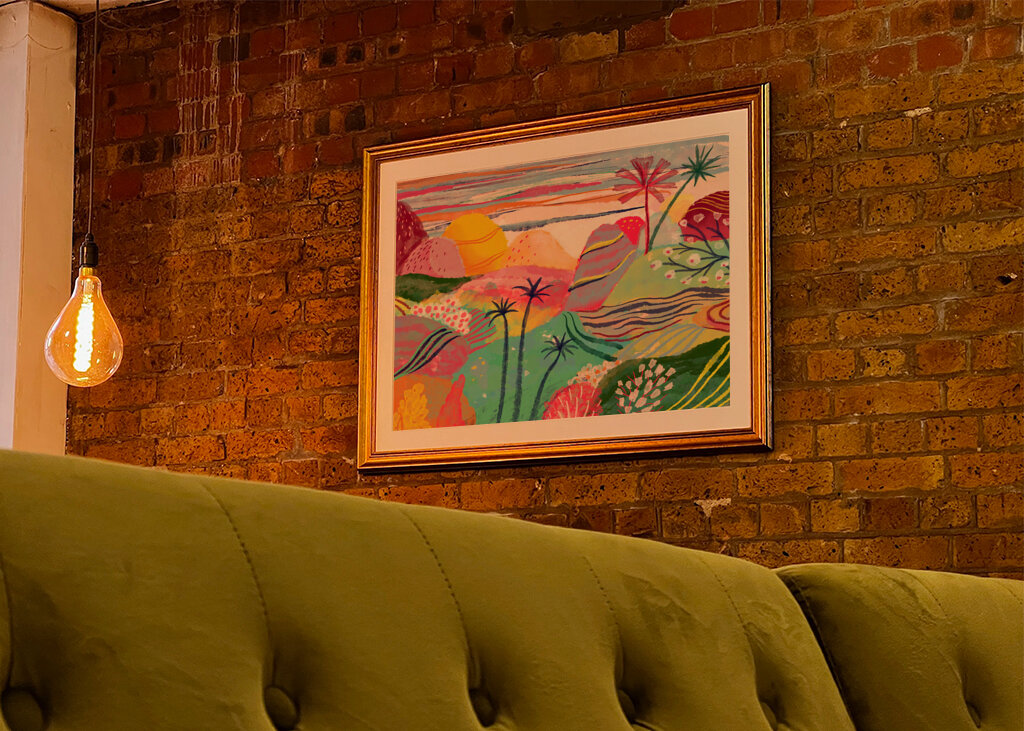 Dreamy Hills Landscape