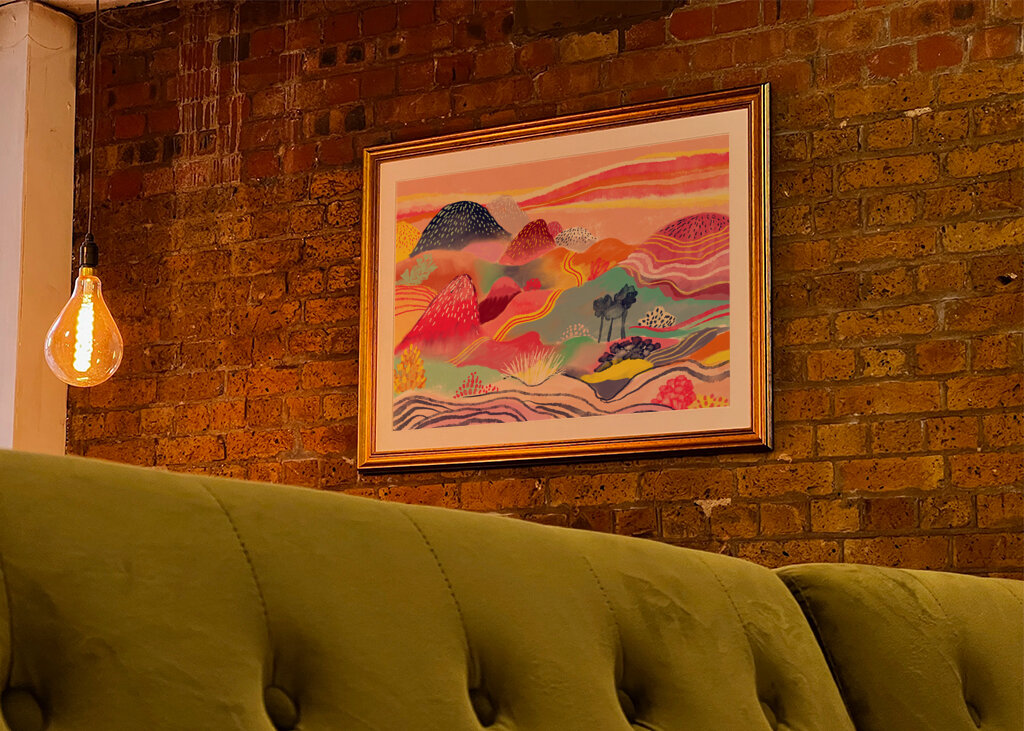 Dreamy Hills Landscape