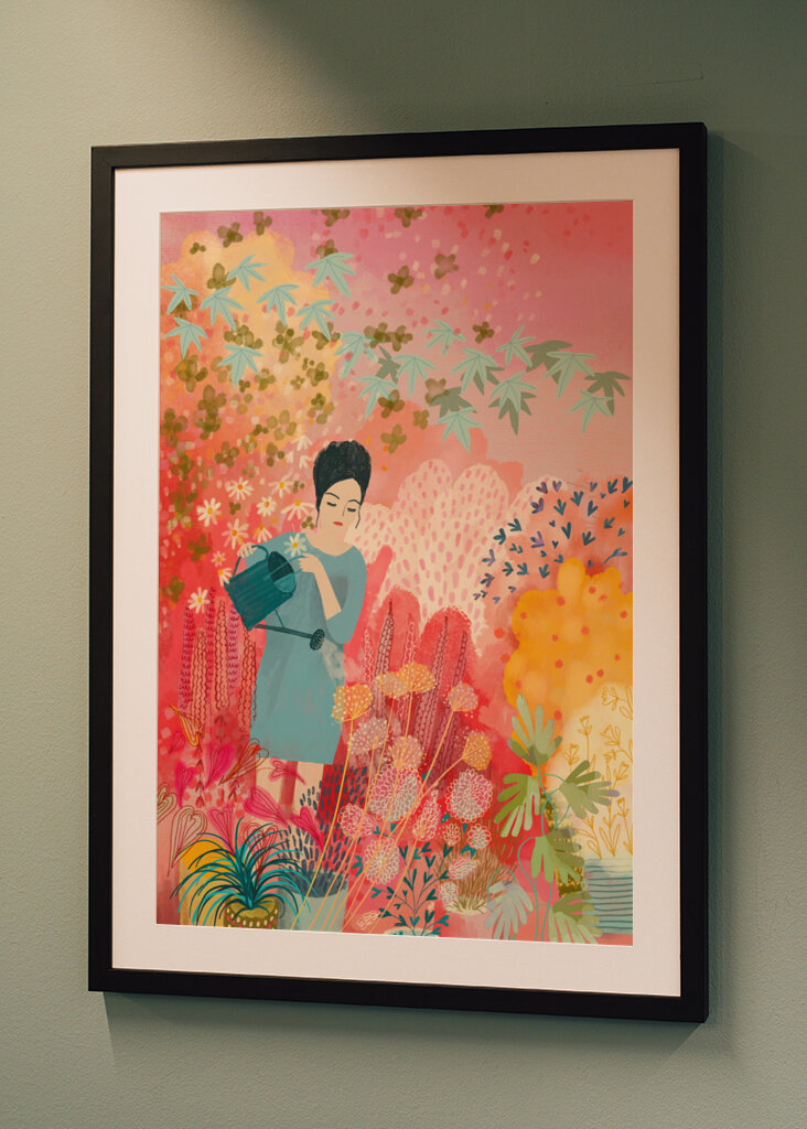 Watering The Dream Garden