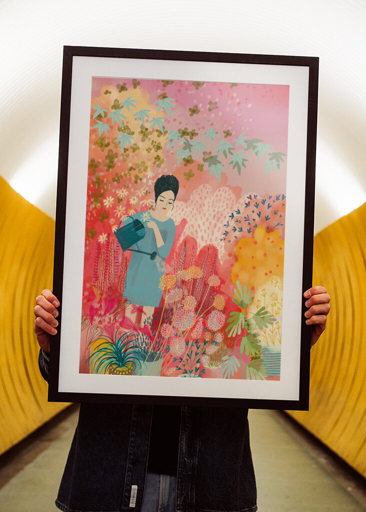 Watering The Dream Garden