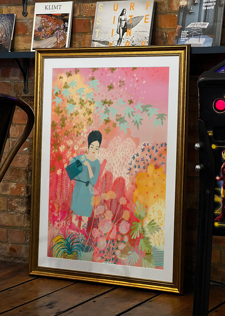 Watering The Dream Garden