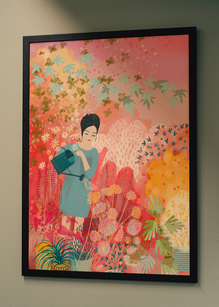 Watering The Dream Garden