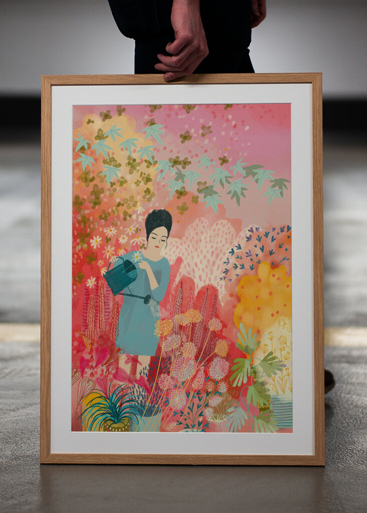 Watering The Dream Garden