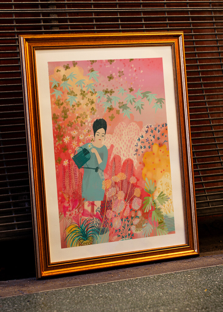 Watering The Dream Garden