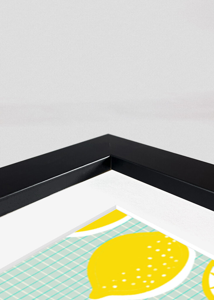 Fresh Lemons Checkered Mint