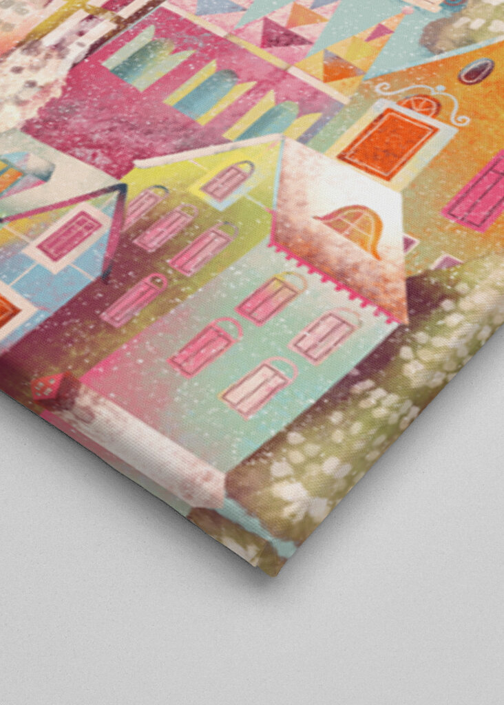 Snowy Happy Winter Village