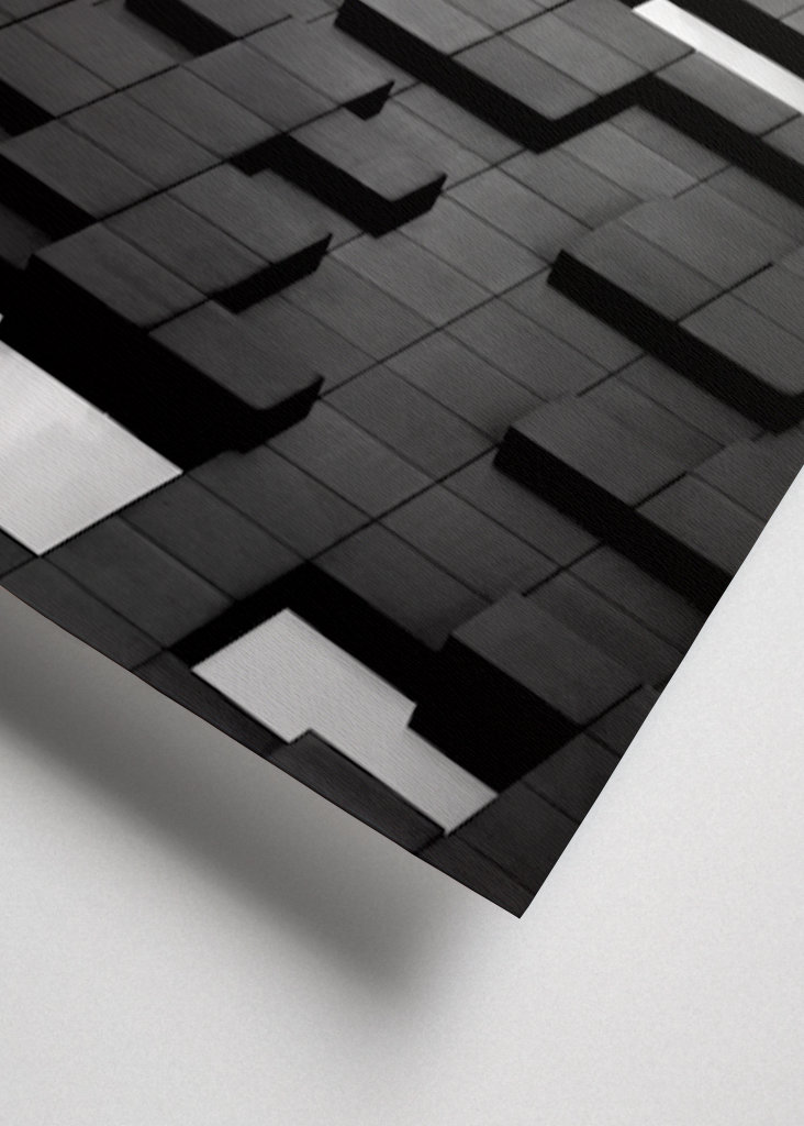 The tetris-play shadow-show. 