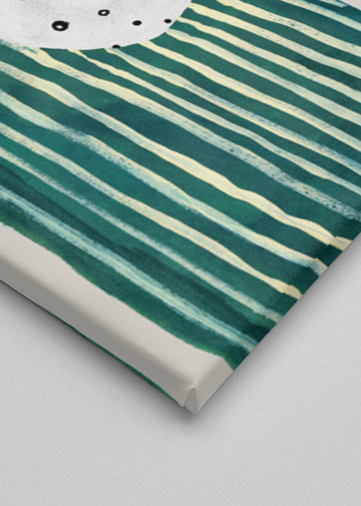 Potted Blooms Dotted Vase