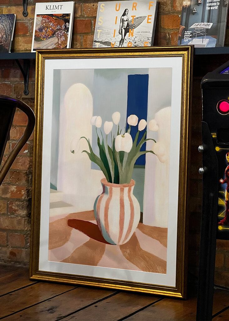 Tulips In a Vase