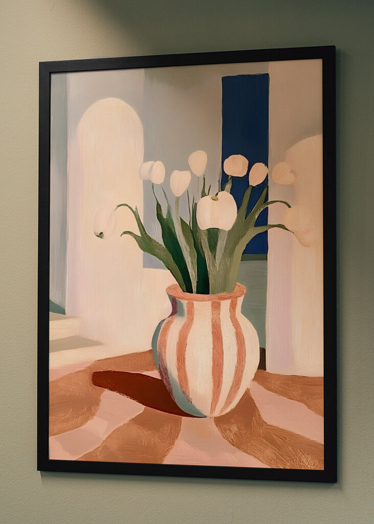 Tulips In a Vase