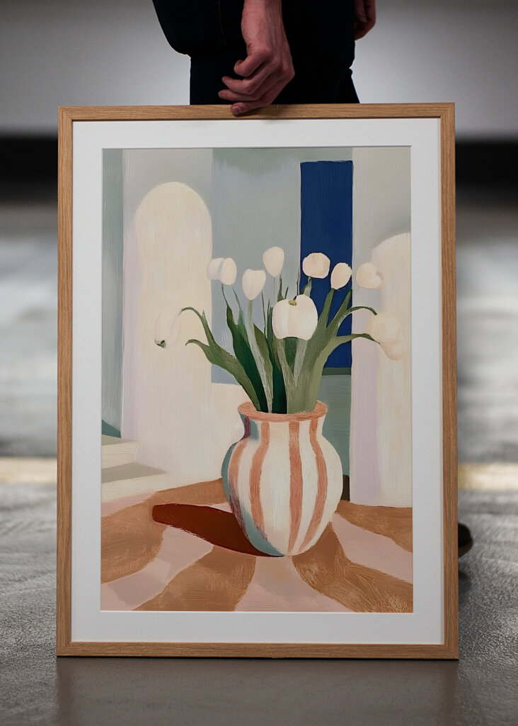 Tulips In a Vase
