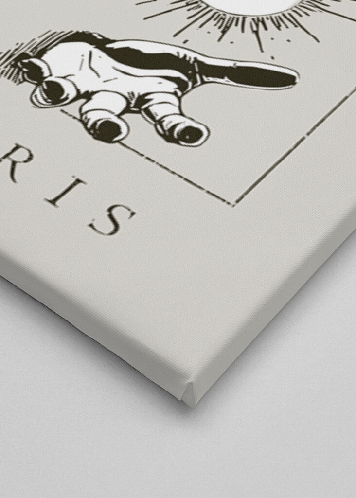 Three Suns Above Two Hands