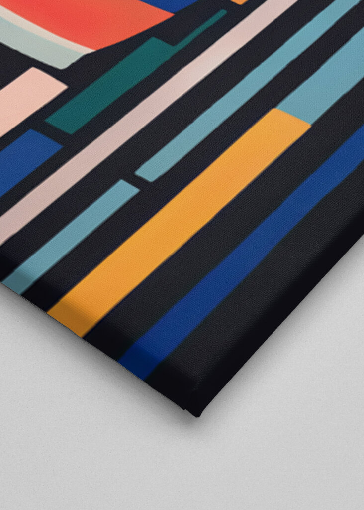 Vase With Colorful Flowers