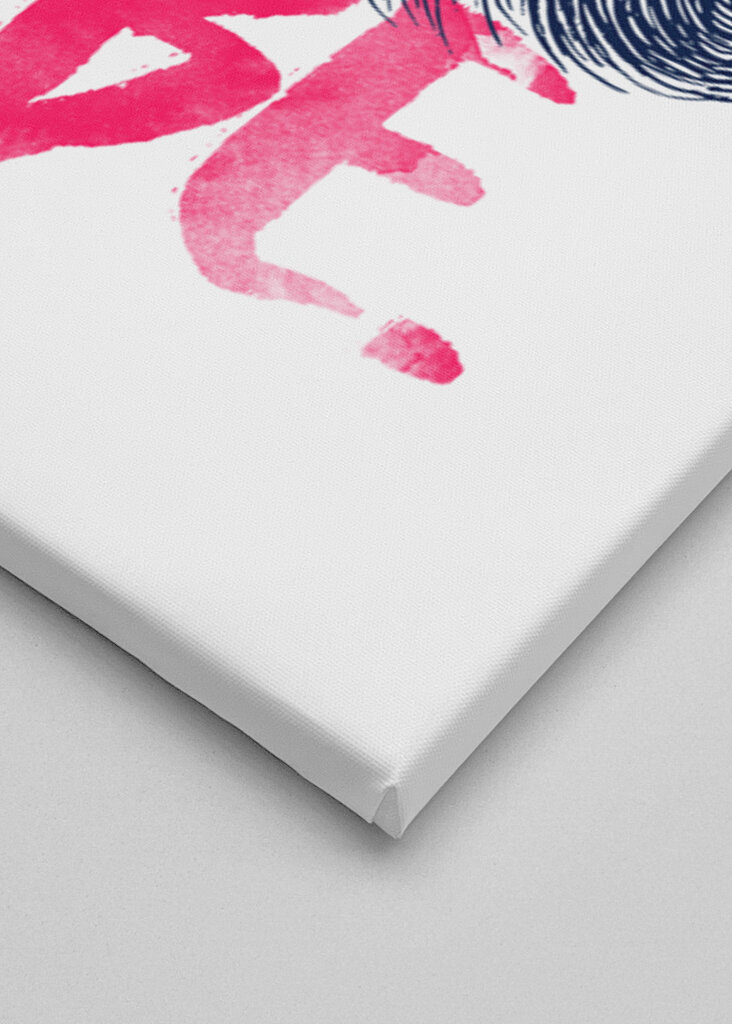 Stylized Skull With Distinctive Hair